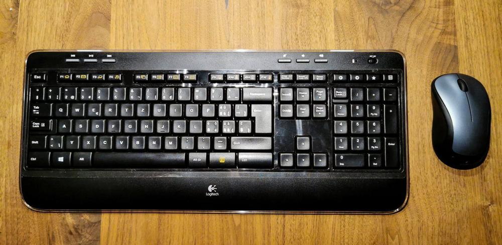 Logitech k520 клавиатура потерял приемник