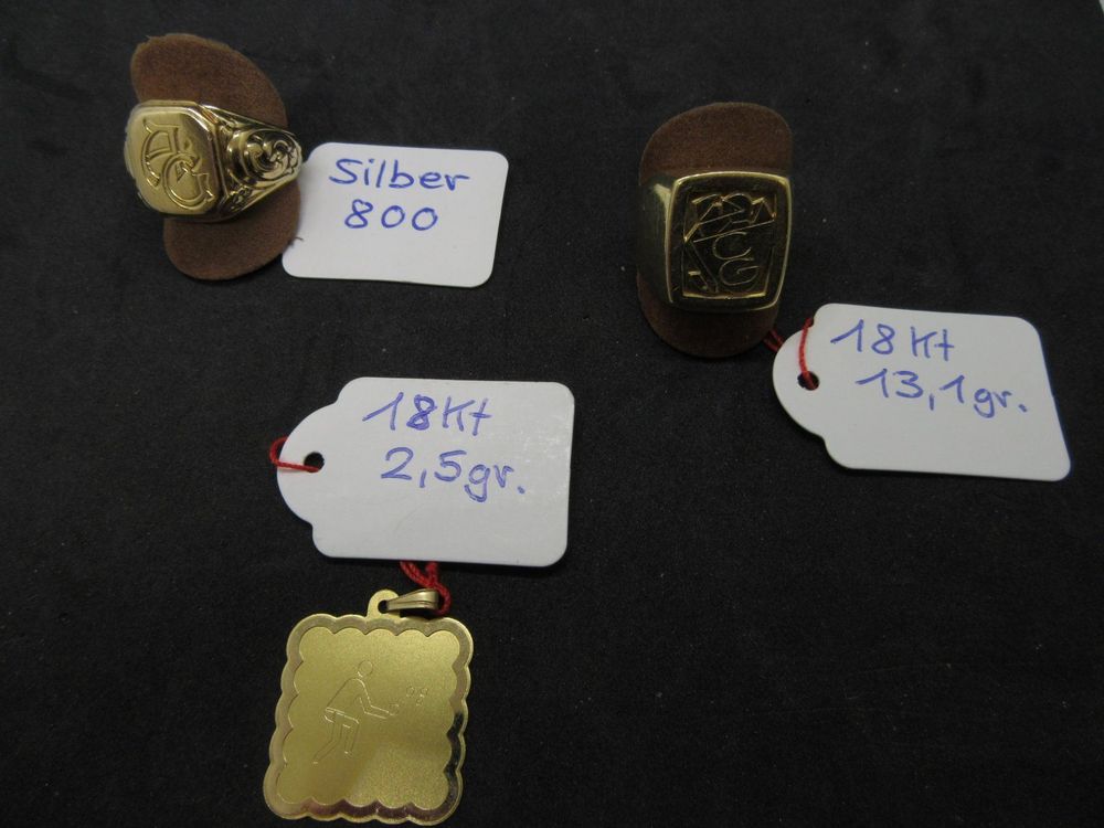 Goldschmuck 18 Karat und CH-Münzen | Kaufen auf Ricardo