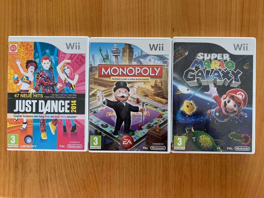 Wii 3 Spiele | Kaufen auf Ricardo