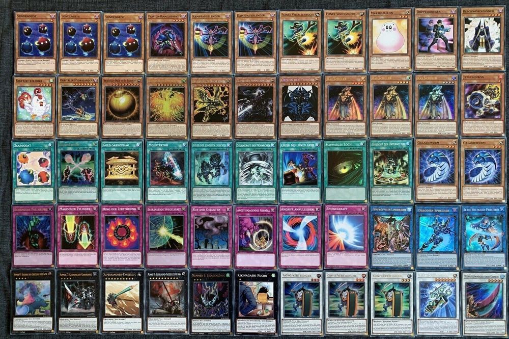 Yugioh! GötterDeck!Top Zustand!55 Karten | Kaufen auf Ricardo