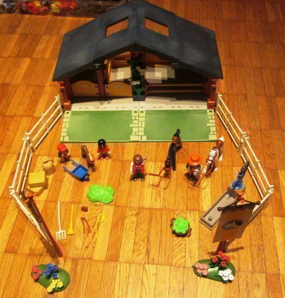 4 / Playmobil Reiterhof mit Zubehör | Kaufen auf Ricardo
