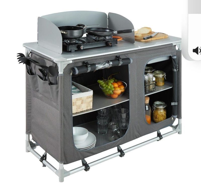 Zerodis Camping Kocher Outdoor Ofen Holzofen Edelstahl Leicht Holz Herd