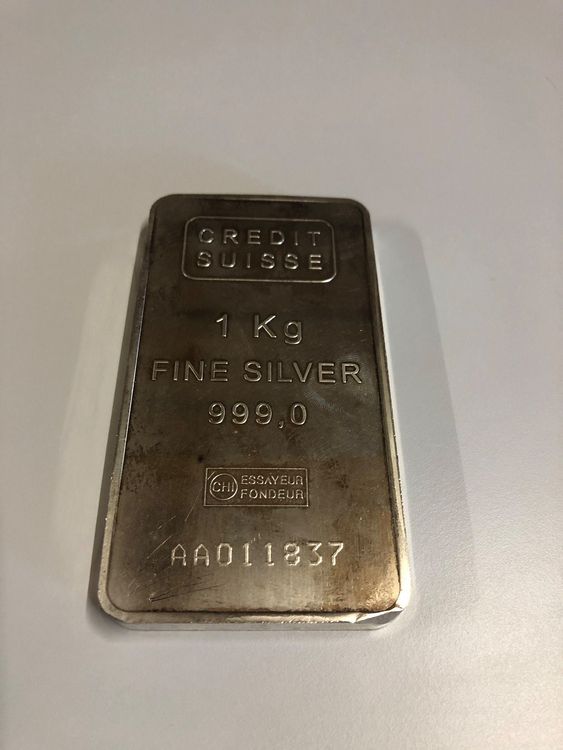1 kg silberbarren preis