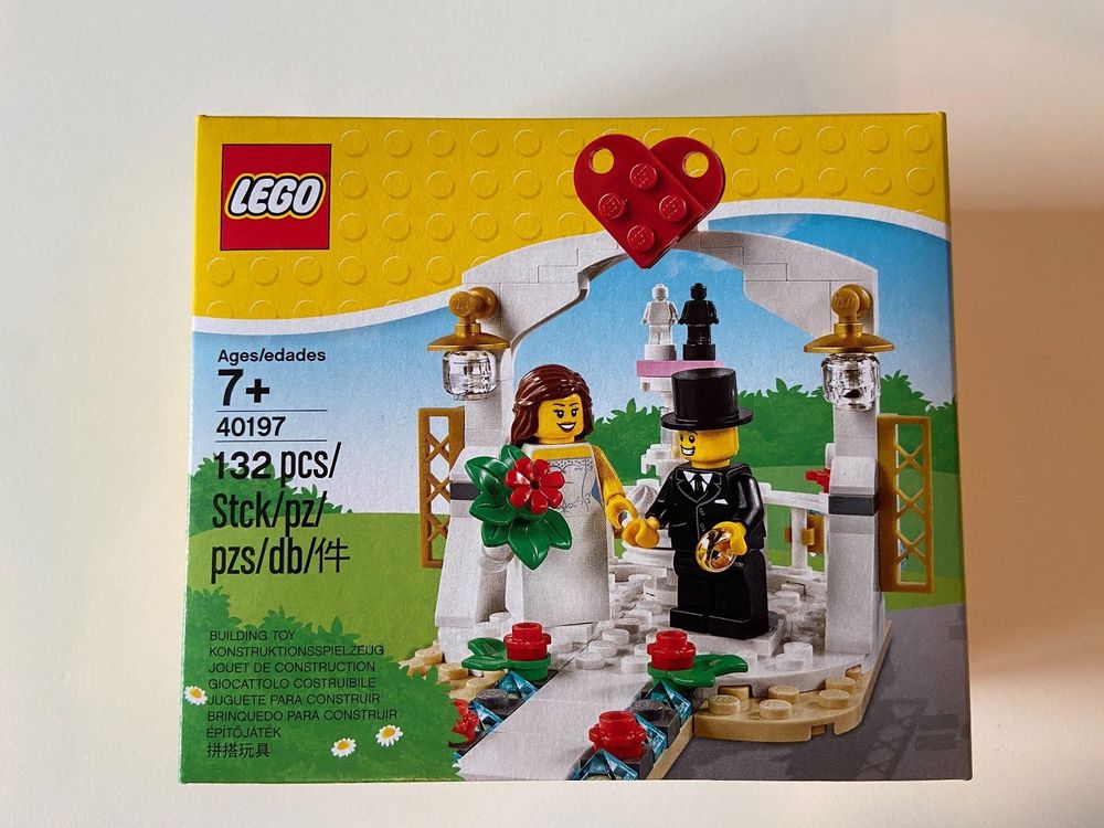 LEGO 40197 Hochzeits-Set Hochzeitsset Hochzeit Minifigur NEU OVP 