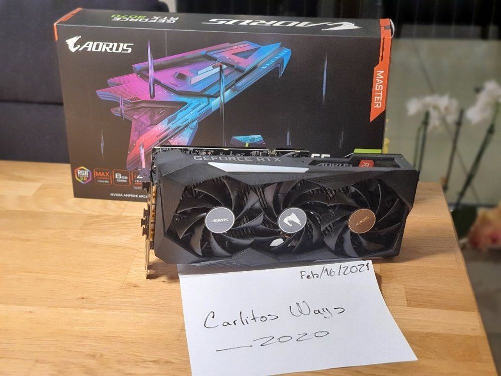 AORUS GeForce RTX 3070 MASTER 8GB | Kaufen auf Ricardo