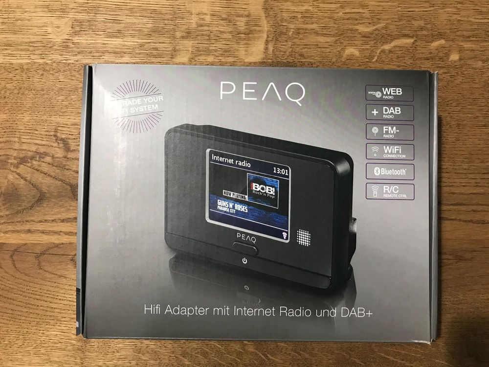 PEAQ PDR10BT-B Digitalradio (DAB+, FM) | Kaufen Auf Ricardo