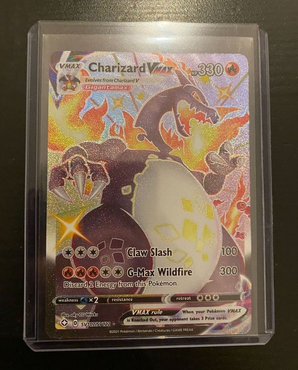 Shining Fates Charizard Vmax / BGS PRISTINE 10 Shiny VMAX Charizard