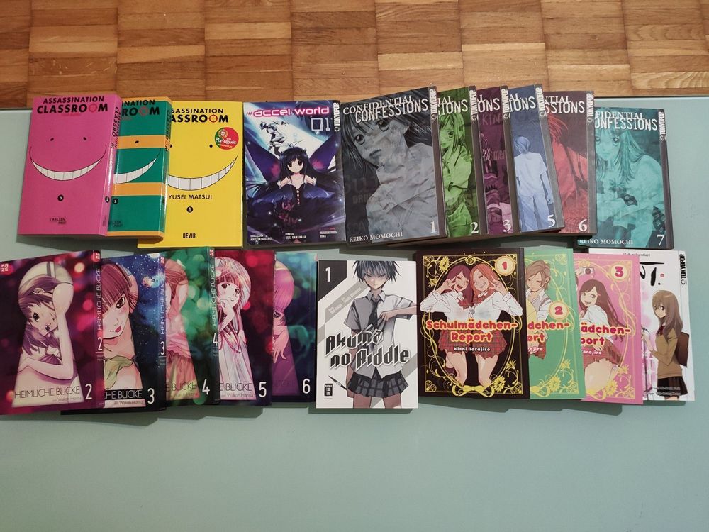 Paket # Einzelbände # Manga # Sammlung # 75 Stück # Mangas # Schnäppchen 