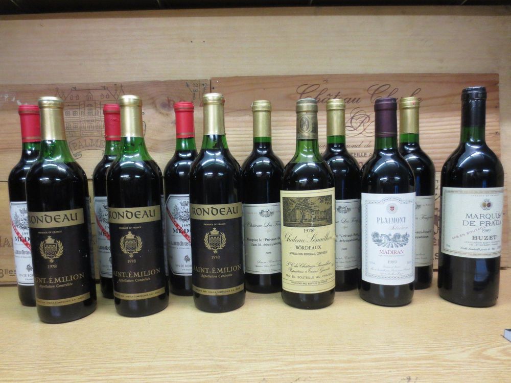 12 Fl. Bordeaux 1978 2000 (Lot 137) Kaufen auf Ricardo