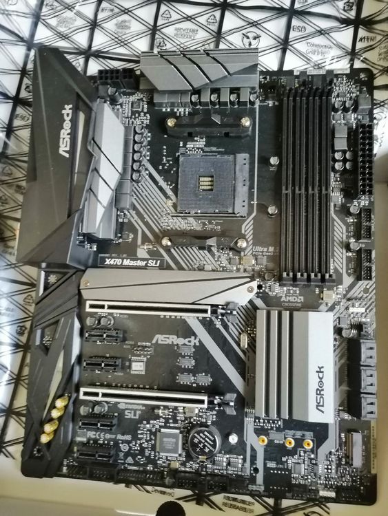 Asrock x470 master sli обзор