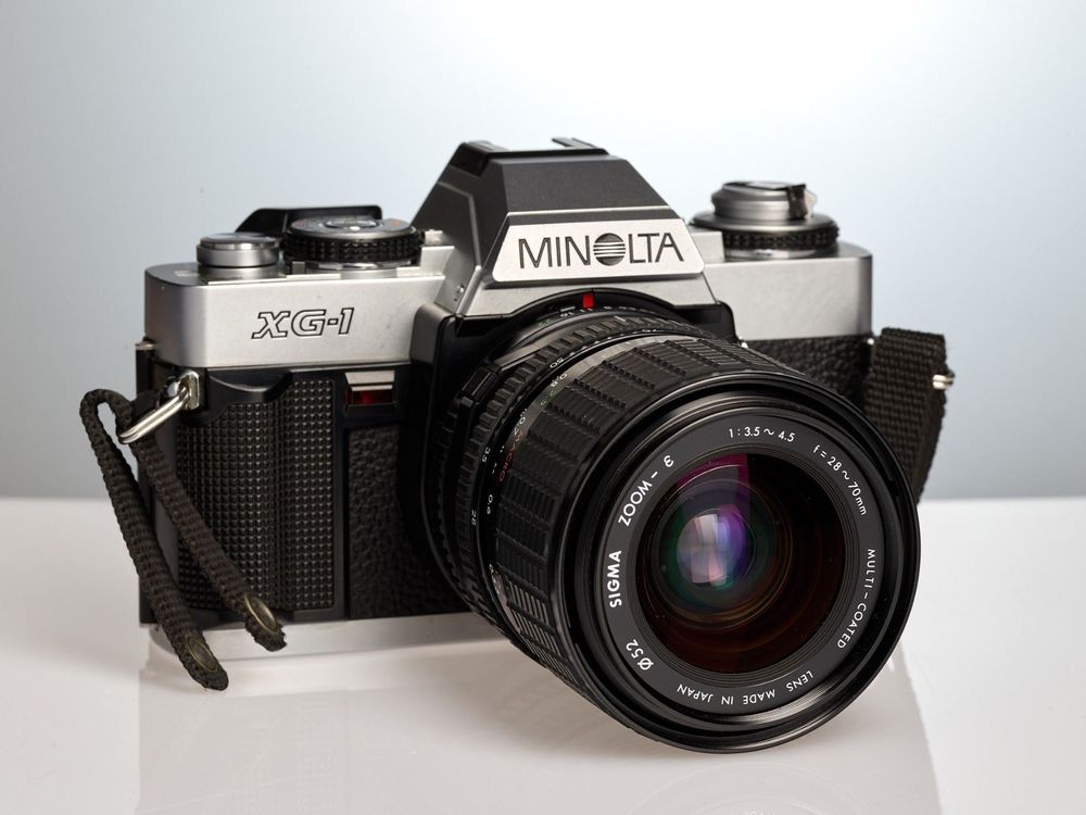 Analog Kamera Minolta XG1 m. 2 Objektiv Kaufen auf Ricardo