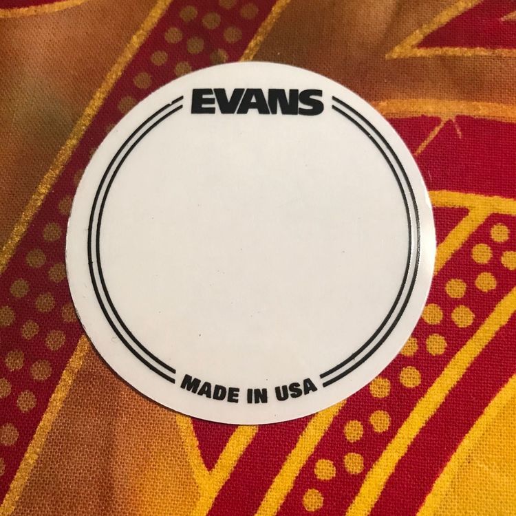 Evans Kick Pad/ Patch/ Schutzaufkleber Kaufen auf Ricardo