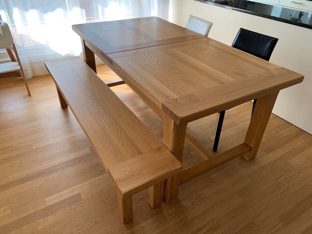 Esstisch mit Sitzbank Eichholz | Kaufen auf Ricardo