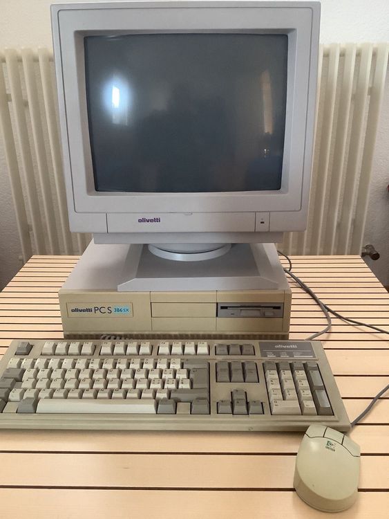 Vintage Computer OLIVETTI PCS 386 SX | Kaufen auf Ricardo