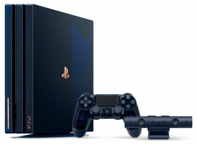 Sony playstation 4 pro 500 million limited edition что это