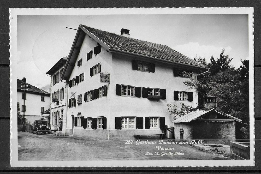 Gr Versam 1941 Gasthaus Zum Rössli Kaufen Auf Ricardo