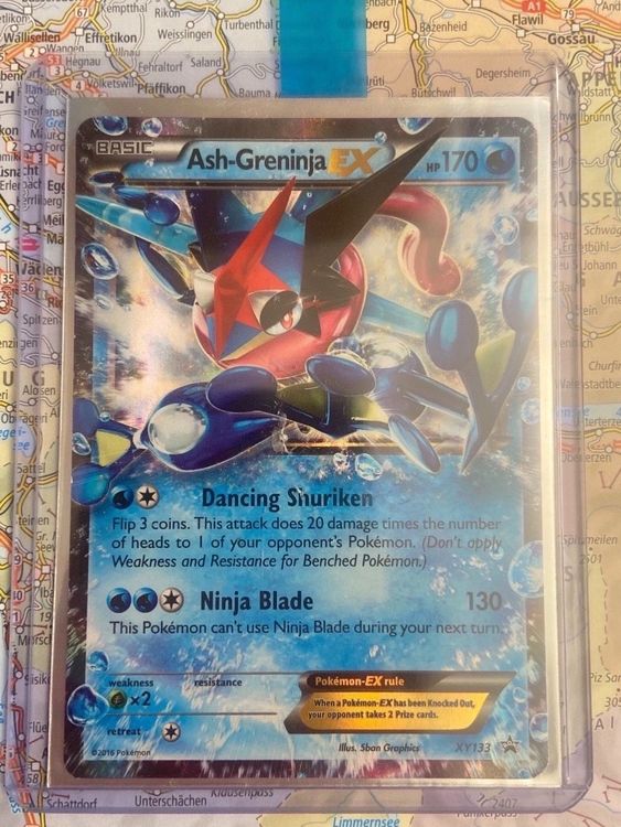 Ash Greninja Ex Englisch Kaufen Auf Ricardo