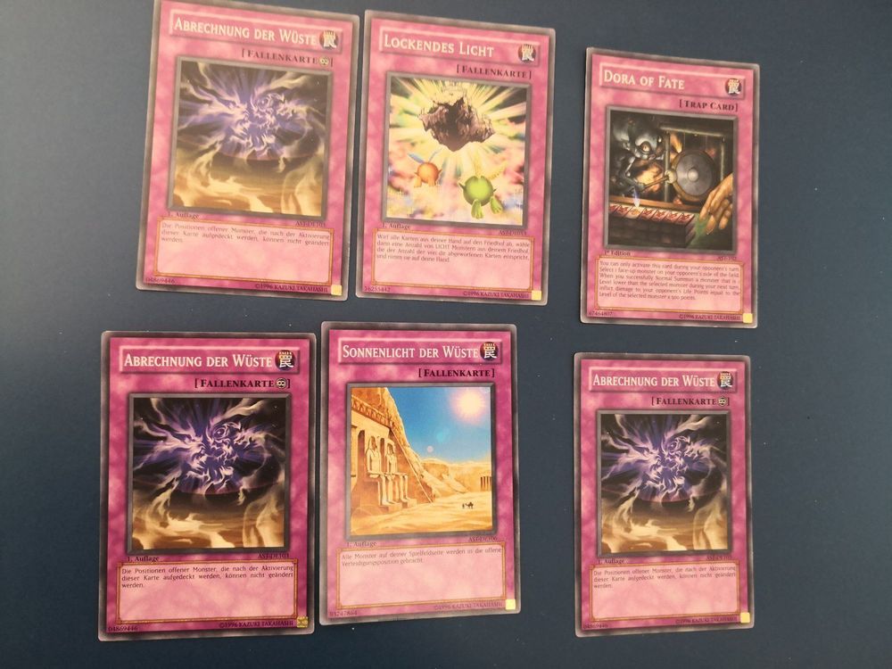 YuGiOh Fallenkarten 1. Auflage Kaufen auf Ricardo