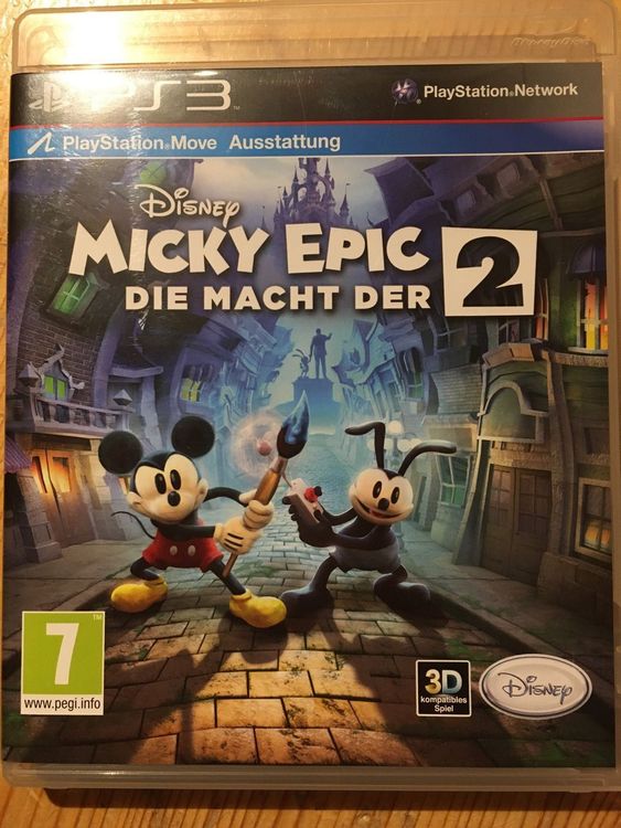 Micky Epic Disney Playstation 3 Game Kaufen auf Ricardo