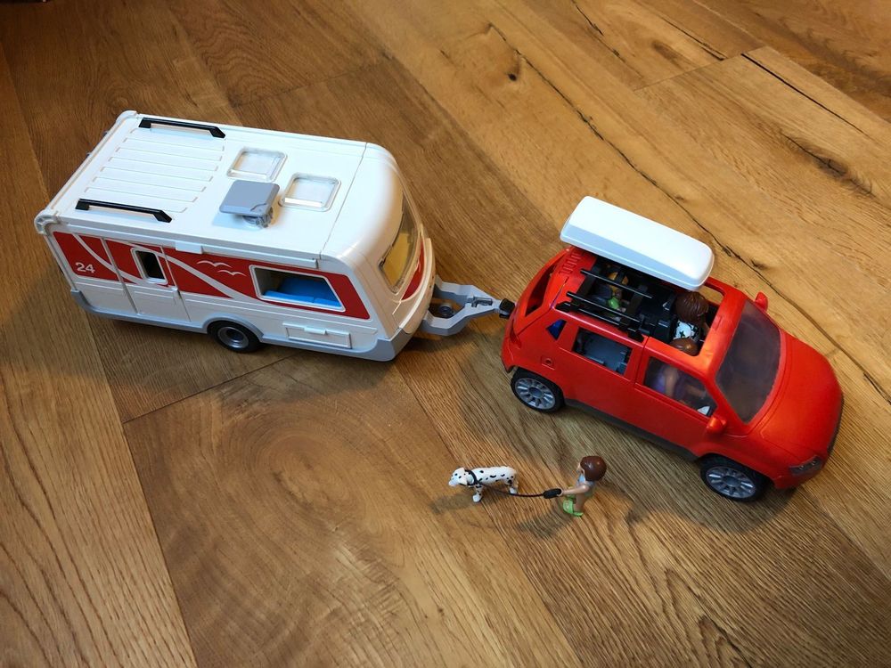 Playmobil Wohnwagen mit Auto Kaufen auf Ricardo