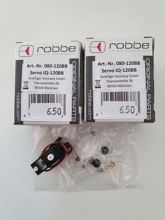 2x Robbe Servo IQ120BB, ab CHF 1. Kaufen auf Ricardo