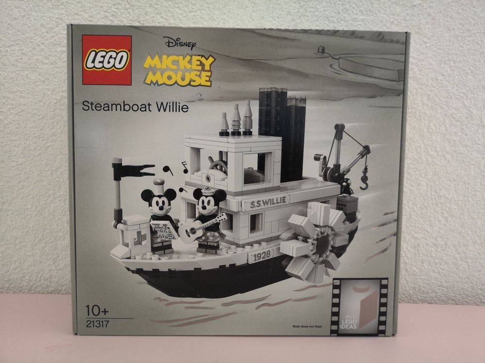 lego 21317 ideas steamboat willie