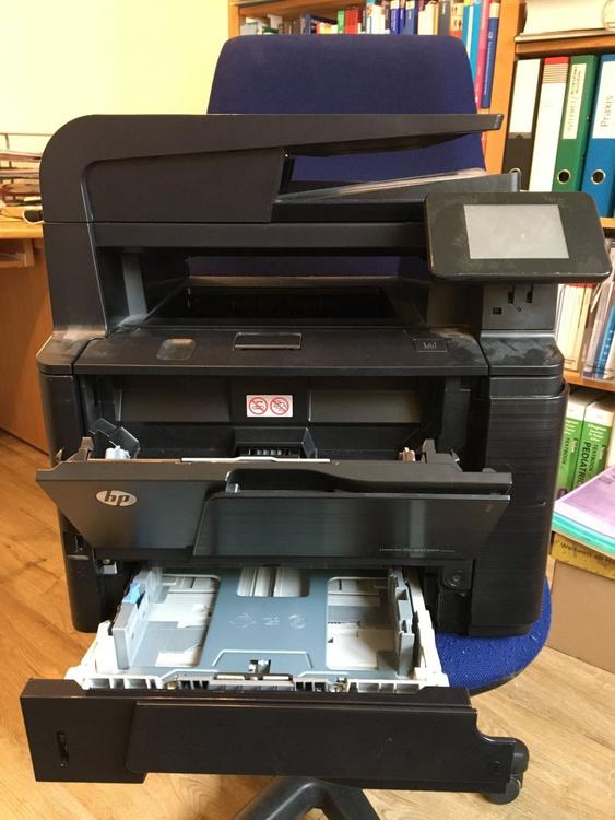 Как перезагрузить hp laserjet 400 mfp m425dn удаленно