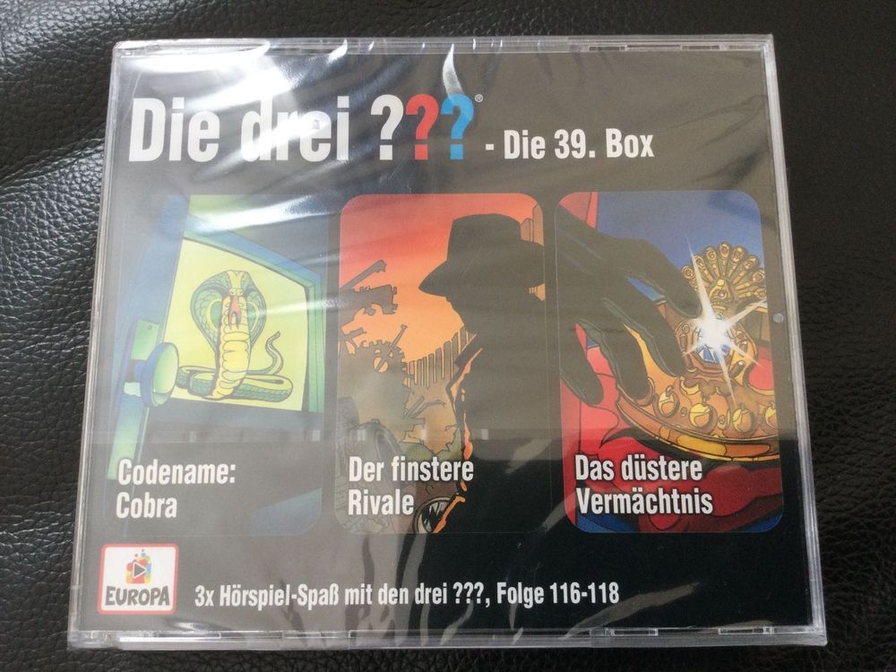 Die drei Fragezeichen, Die 39. Box Kaufen auf Ricardo