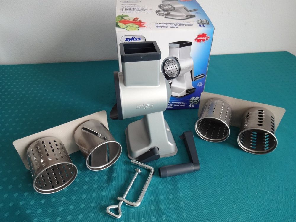 * ZYLISS *Haushalt-Raffel mit 4-Trommeln | Kaufen auf Ricardo