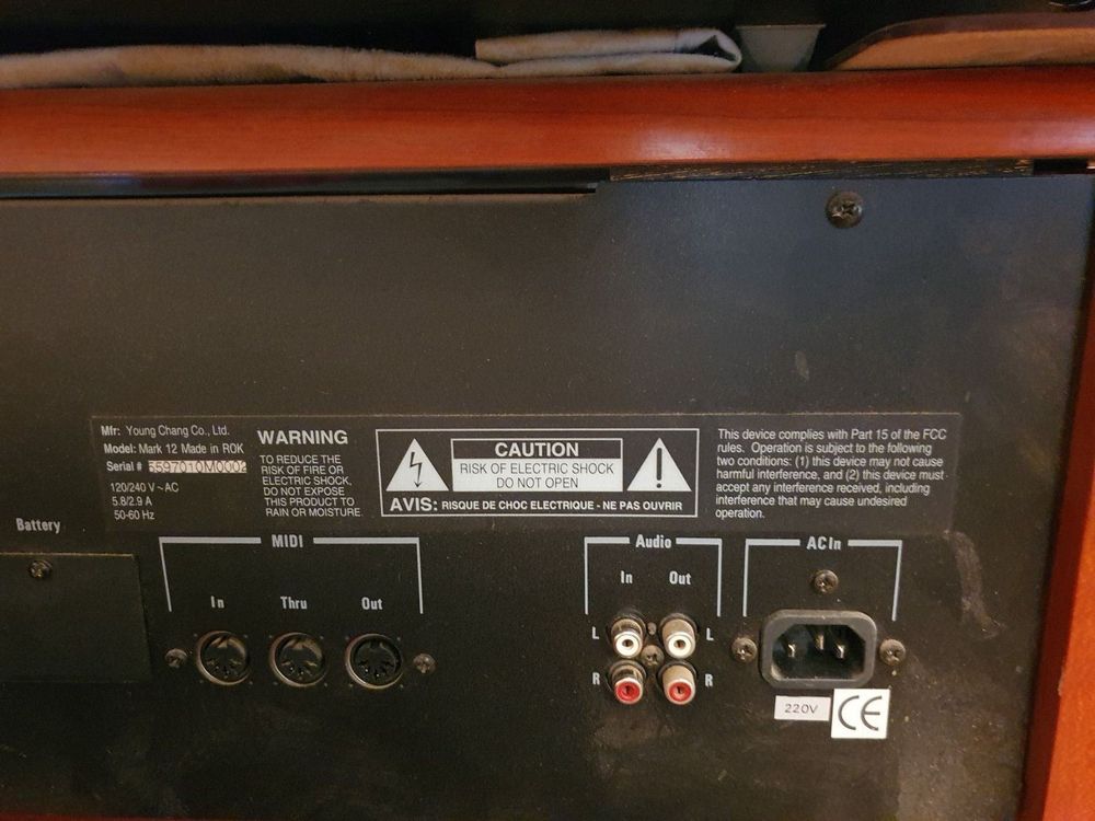 Kurzweil Klavier Model Mark 12 Kaufen auf Ricardo