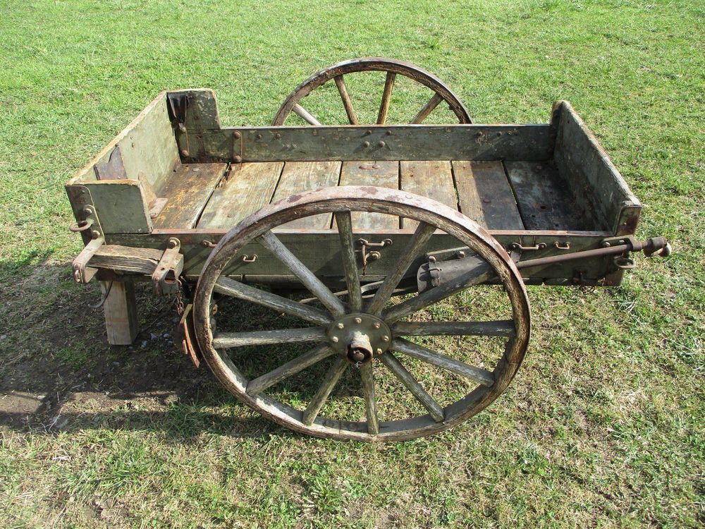 Antiker Holzwagen | Kaufen auf Ricardo