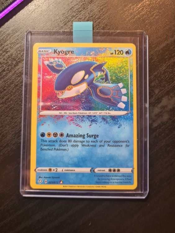 Pokemon Kyogre Amazing Rare EN | Kaufen auf Ricardo