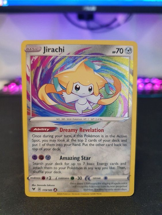 Pokemon Jirachi Amazing Rare 119/185 | Kaufen auf Ricardo
