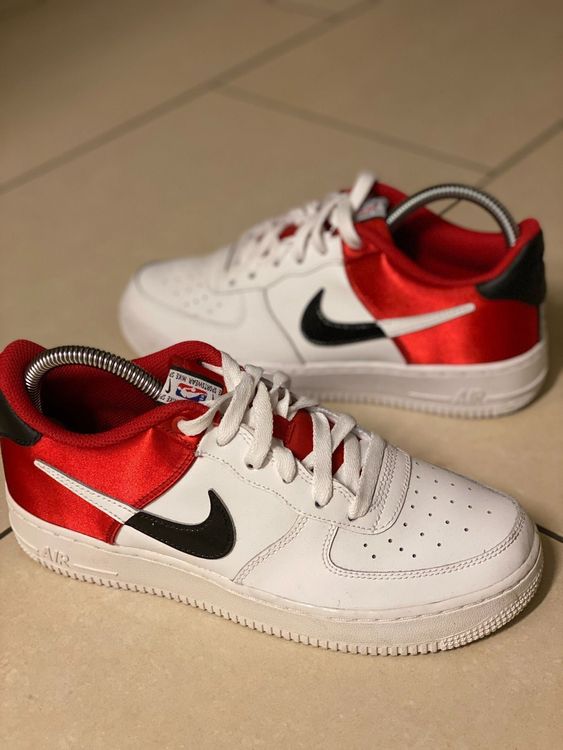 nike air force 1 nba red