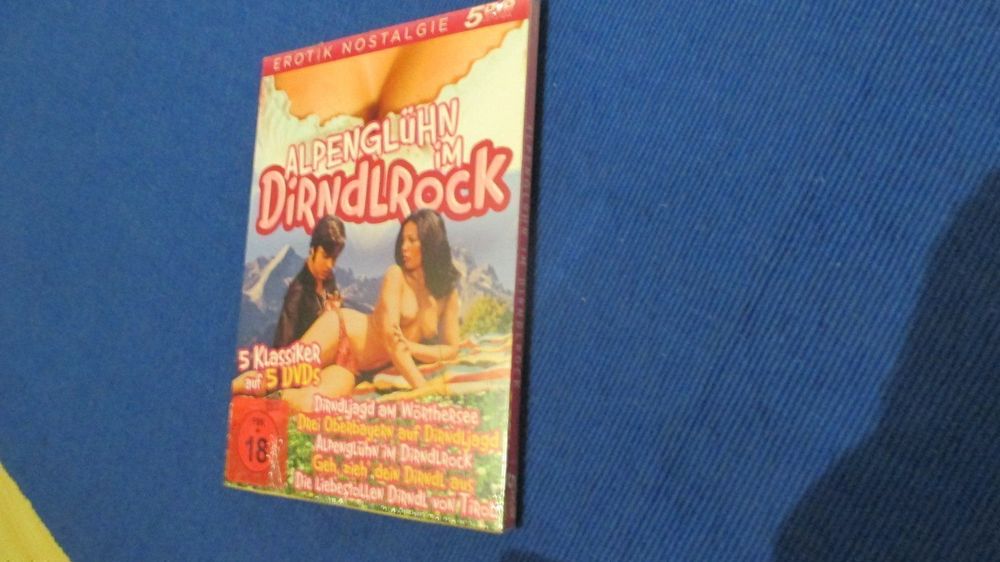 5 DVD Alpegluhn im Dirndlrock Sexkom