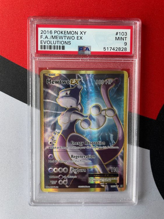 Pokemon Karte - Mewtwo EX - PSA 9 MINT | Kaufen auf Ricardo