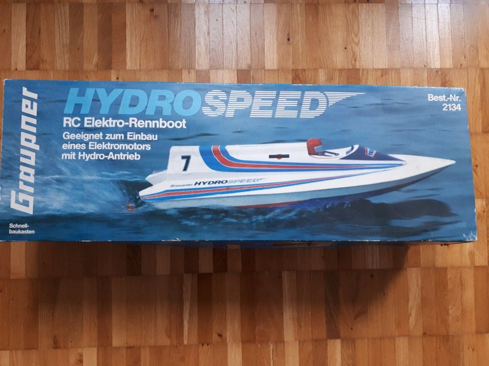 graupner hydrospeed rennboot