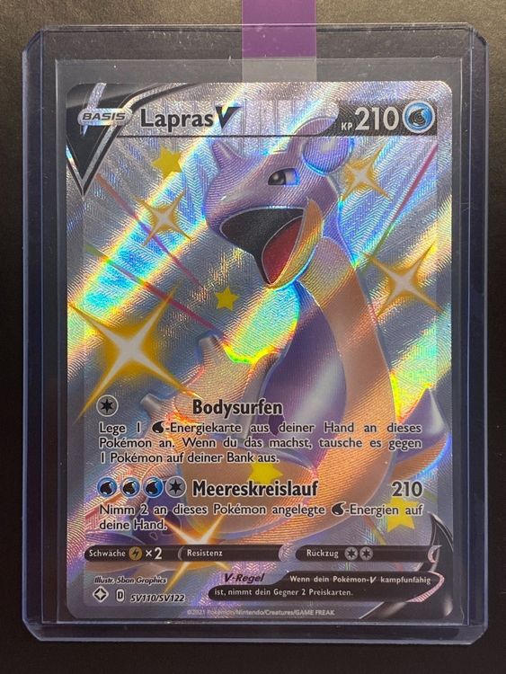 Lapras V Shiny Shining Fates | Kaufen auf Ricardo