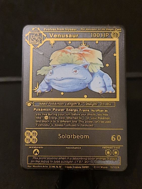 Venusaur 1st Edition | Kaufen auf Ricardo