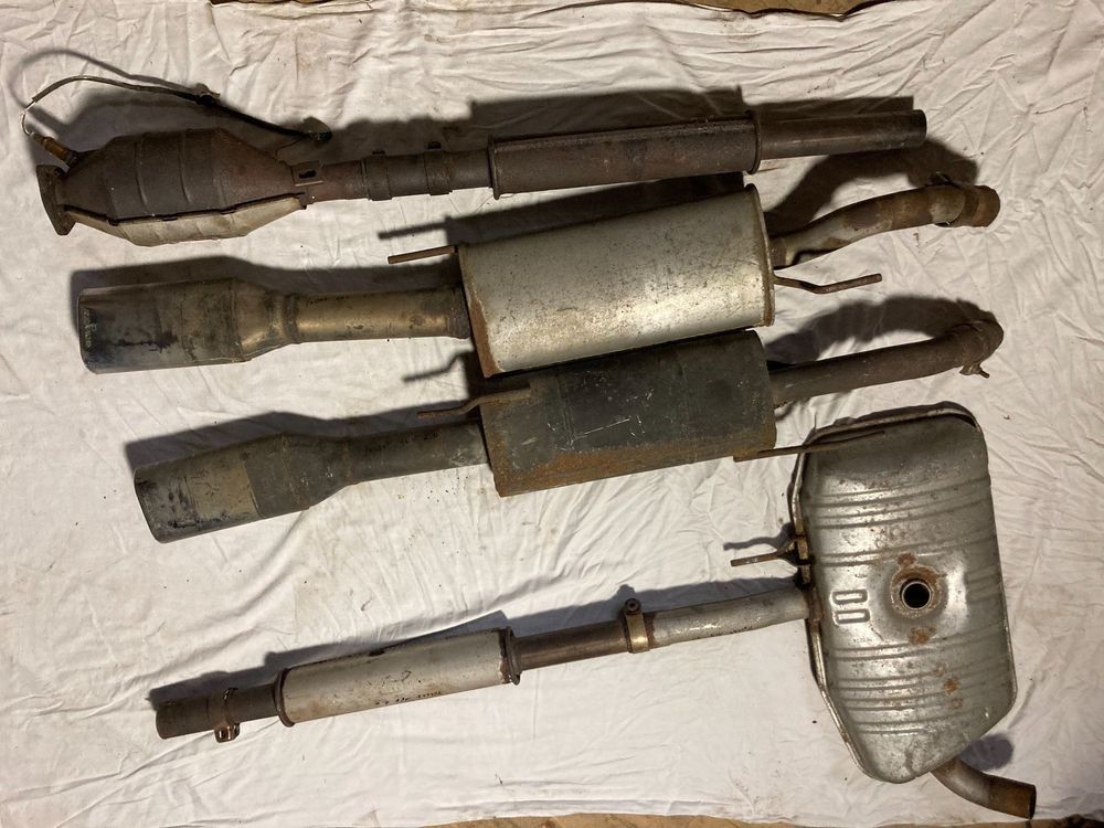 FOX Racing Sportauspuffanlage Ab Kat VW Passat B3 Typ 35i, Bj. 1988-1993, Endrohr 2x80mm Rund