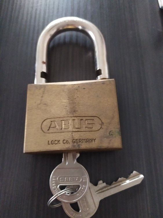 Grosses ABUS Schloss 85/60 | Kaufen Auf Ricardo