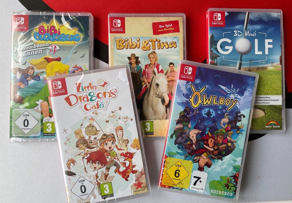 5x Nintendo Switch Spiele ab 99. *NEU* Kaufen auf Ricardo 5x Nintendo Switch Spiele ab 99. *NEU* Kaufen auf Ricardo