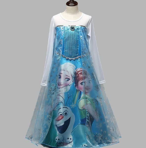 Robe Elsa La Reine des Neiges 1