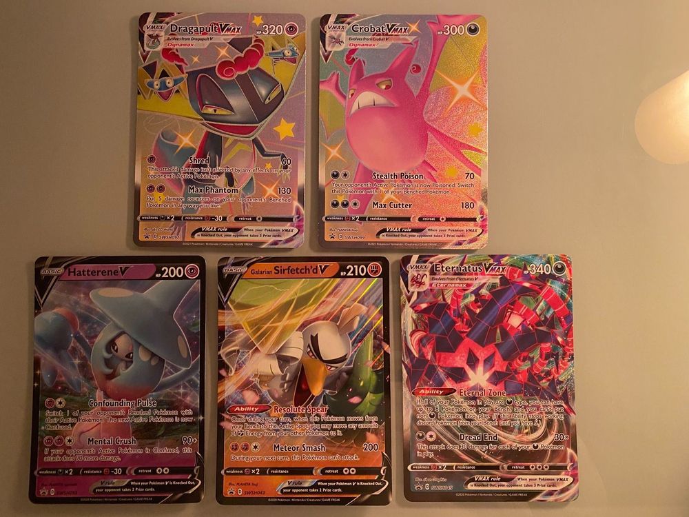 5 Pokemon XXL Karten ab 1.00! | Kaufen auf Ricardo