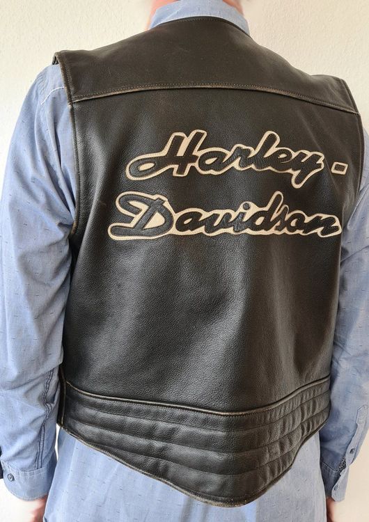harley davidson lederweste herren