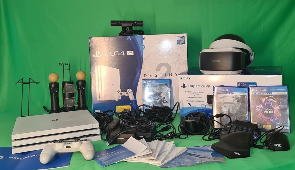 Playstation PS4 Pro 1 TB mit VR & varia Kaufen auf Ricardo