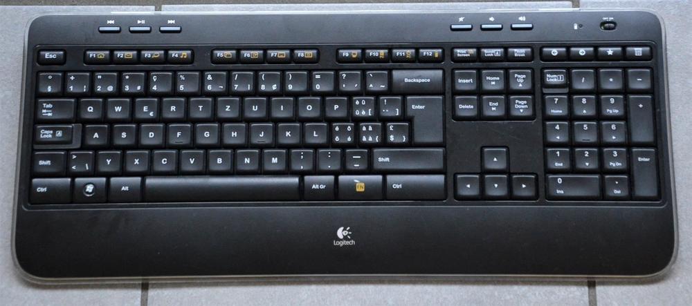 Как разобрать клавиатуру logitech k520