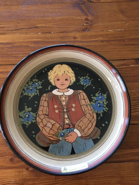 Keramik Teller Rheinfelden Handarbeit Kaufen auf Ricardo