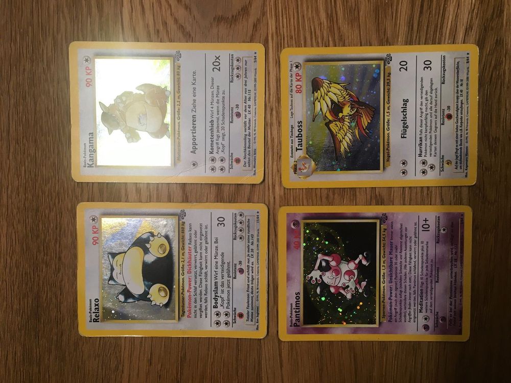 Pokemon Jungle Set 4 Holos Kaufen auf Ricardo