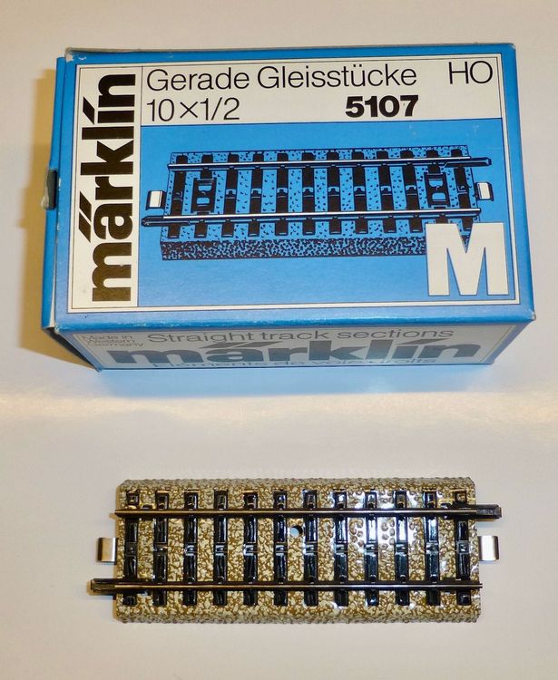 Märklin 5107, Gerade Gleise 10 Stück | Kaufen auf Ricardo